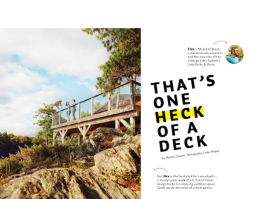 Deck designer profile